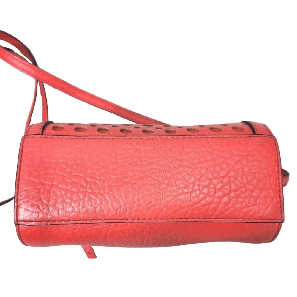 KATE SPADE Perri Lane Bubbles Leather Crossbody Bag $338 Coral Pink - Picture 10 of 16